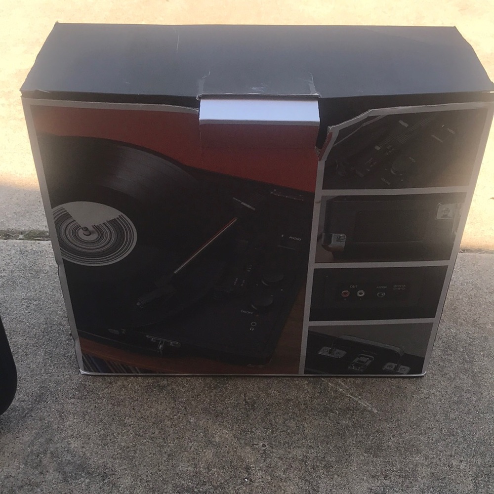 Three speed Crosley record player